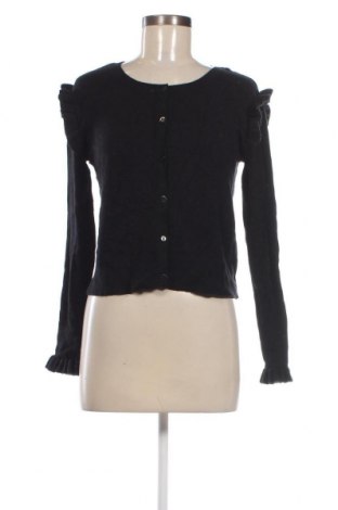 Cardigan de damă Zara Knitwear, Mărime L, Culoare Negru, Preț 33,51 Lei