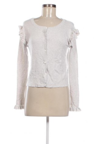 Дамска жилетка Zara Knitwear, Размер L, Цвят Сив, Цена 27,37 лв.