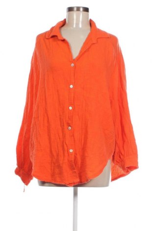 Γυναικείο πουκάμισο, Μέγεθος XXL, Χρώμα Πορτοκαλί, Τιμή 23,81 €