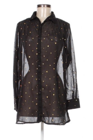 Γυναικείο πουκάμισο, Μέγεθος L, Χρώμα Μαύρο, Τιμή 8,50 €