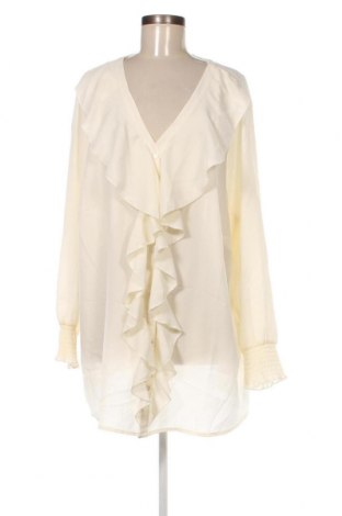 Γυναικείο πουκάμισο, Μέγεθος XXL, Χρώμα Εκρού, Τιμή 14,69 €