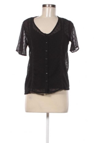 Γυναικείο πουκάμισο About You, Μέγεθος M, Χρώμα Μαύρο, Τιμή 4,50 €