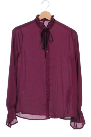 Γυναικείο πουκάμισο Amisu, Μέγεθος XS, Χρώμα Βιολετί, Τιμή 6,11 €