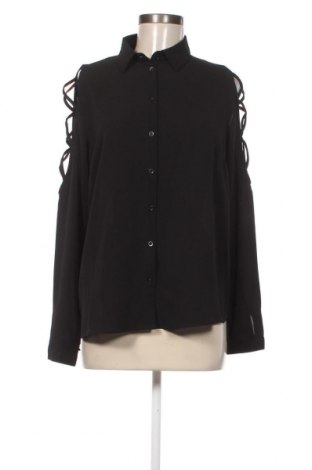 Γυναικείο πουκάμισο Amisu, Μέγεθος M, Χρώμα Μαύρο, Τιμή 6,01 €