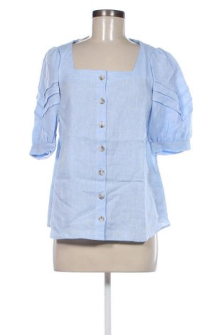 Γυναικείο πουκάμισο Atmos Fashion, Μέγεθος M, Χρώμα Μπλέ, Τιμή 39,69 €