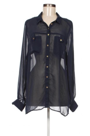 Γυναικείο πουκάμισο Atmosphere, Μέγεθος L, Χρώμα Μπλέ, Τιμή 6,18 €