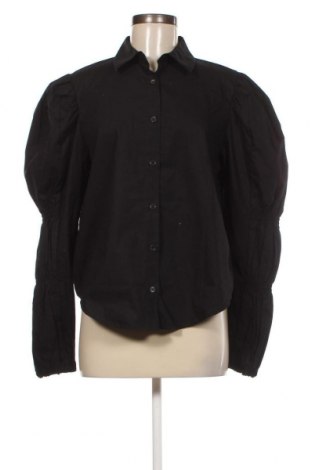 Дамска риза Bershka, Размер M, Цвят Черен, Цена 11,44 лв.