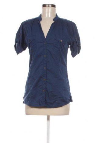 Γυναικείο πουκάμισο Bershka, Μέγεθος M, Χρώμα Μπλέ, Τιμή 6,00 €