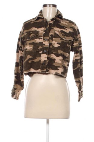 Γυναικείο πουκάμισο Bershka, Μέγεθος XS, Χρώμα Πολύχρωμο, Τιμή 7,73 €