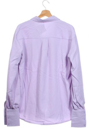 Γυναικείο πουκάμισο Boohoo, Μέγεθος XXS, Χρώμα Βιολετί, Τιμή 11,66 €