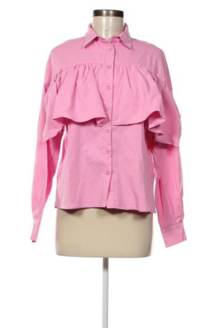 Γυναικείο πουκάμισο Boohoo, Μέγεθος S, Χρώμα Ρόζ , Τιμή 12,28 €