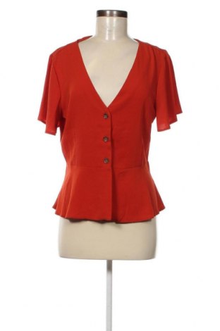 Γυναικείο πουκάμισο Brave Soul, Μέγεθος S, Χρώμα Πορτοκαλί, Τιμή 9,46 €