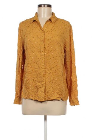 Γυναικείο πουκάμισο Clockhouse, Μέγεθος L, Χρώμα Κίτρινο, Τιμή 8,50 €