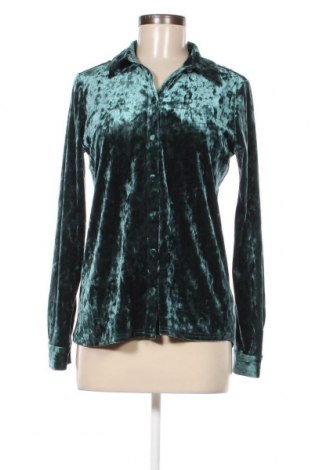 Γυναικείο πουκάμισο Cotton Club, Μέγεθος S, Χρώμα Πράσινο, Τιμή 7,73 €