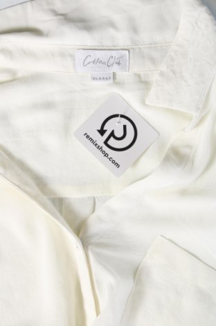 Дамска риза Cotton Club, Размер XL, Цвят Екрю, Цена 14,00 лв.