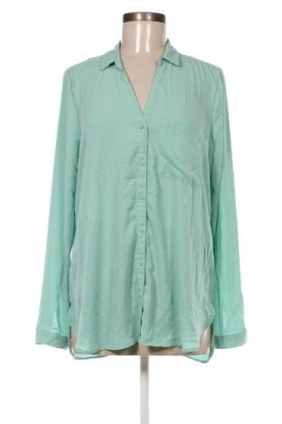 Γυναικείο πουκάμισο Cotton Club, Μέγεθος L, Χρώμα Μπλέ, Τιμή 9,28 €
