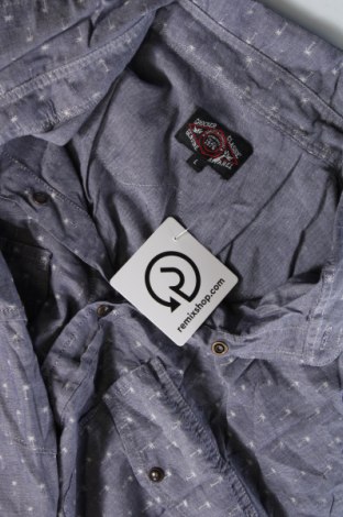 Γυναικείο πουκάμισο Crocker, Μέγεθος L, Χρώμα Μπλέ, Τιμή 8,50 €