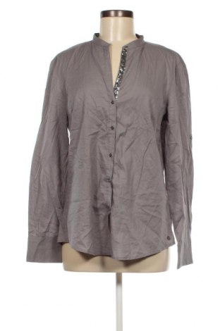 Γυναικείο πουκάμισο Esprit, Μέγεθος L, Χρώμα Γκρί, Τιμή 12,62 €