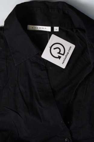 Γυναικείο πουκάμισο Eterna, Μέγεθος M, Χρώμα Μαύρο, Τιμή 7,72 €