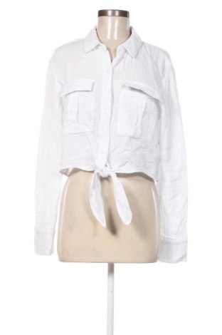 Γυναικείο πουκάμισο Fb Sister, Μέγεθος S, Χρώμα Λευκό, Τιμή 13,00 €