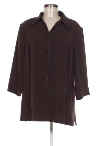 Γυναικείο πουκάμισο Frank Walder, Μέγεθος XL, Χρώμα Καφέ, Τιμή 17,00 €