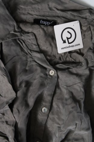 Γυναικείο πουκάμισο Frapp, Μέγεθος XL, Χρώμα Γκρί, Τιμή 8,20 €