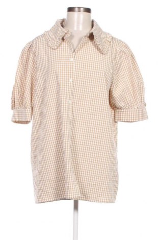 Γυναικείο πουκάμισο Free Quent, Μέγεθος XXL, Χρώμα  Μπέζ, Τιμή 19,85 €