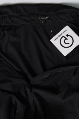 Γυναικείο πουκάμισο G-maxx, Μέγεθος XL, Χρώμα Μαύρο, Τιμή 7,11 €