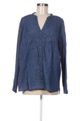 Γυναικείο πουκάμισο Gina, Μέγεθος XL, Χρώμα Μπλέ, Τιμή 12,37 €