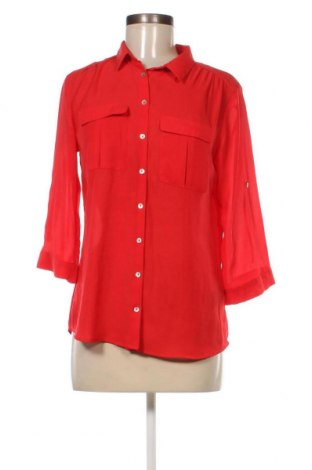 Дамска риза H&M, Размер M, Цвят Червен, Цена 11,29 лв.