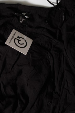 Γυναικείο πουκάμισο H&M, Μέγεθος XL, Χρώμα Μαύρο, Τιμή 5,76 €