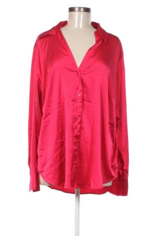Γυναικείο πουκάμισο H&M, Μέγεθος XL, Χρώμα Ρόζ , Τιμή 12,37 €