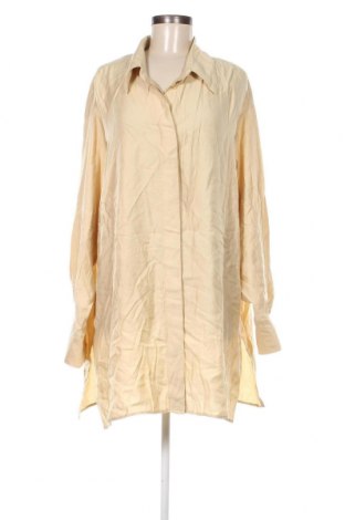 Γυναικείο πουκάμισο H&M, Μέγεθος XXL, Χρώμα  Μπέζ, Τιμή 15,46 €