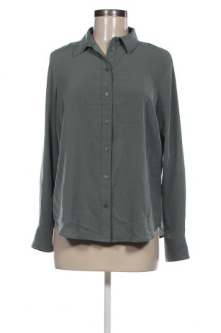 Дамска риза H&M, Размер L, Цвят Зелен, Цена 10,00 лв.