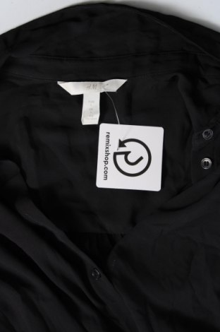 Γυναικείο πουκάμισο H&M, Μέγεθος L, Χρώμα Μαύρο, Τιμή 6,18 €