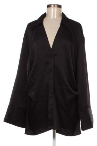 Γυναικείο πουκάμισο H&M, Μέγεθος XL, Χρώμα Μαύρο, Τιμή 9,43 €