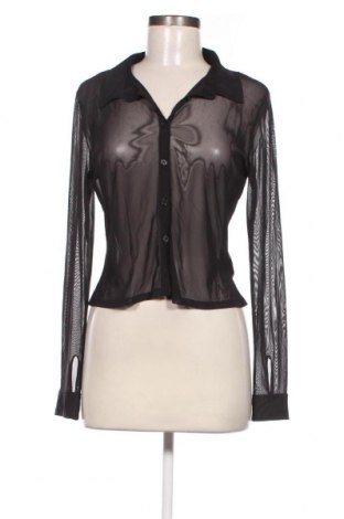 Γυναικείο πουκάμισο H&M Divided, Μέγεθος L, Χρώμα Μαύρο, Τιμή 6,18 €