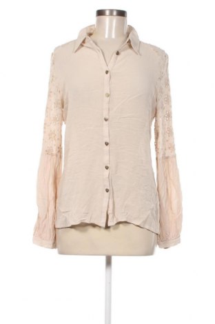 Γυναικείο πουκάμισο Isla Ibiza Bonita, Μέγεθος L, Χρώμα  Μπέζ, Τιμή 16,33 €