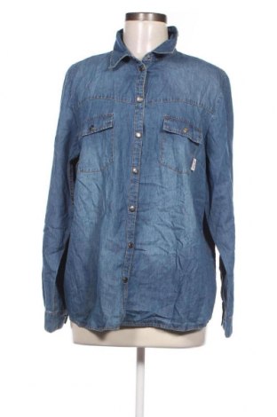 Γυναικείο πουκάμισο John Baner, Μέγεθος XL, Χρώμα Μπλέ, Τιμή 12,06 €