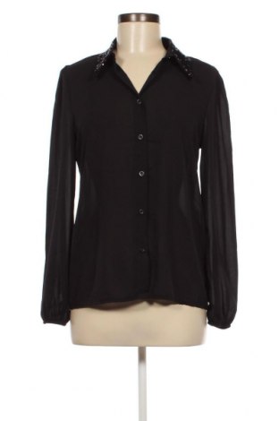 Γυναικείο πουκάμισο KIKISIX, Μέγεθος M, Χρώμα Μαύρο, Τιμή 4,21 €