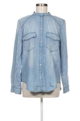 Γυναικείο πουκάμισο KappAhl, Μέγεθος L, Χρώμα Μπλέ, Τιμή 11,57 €