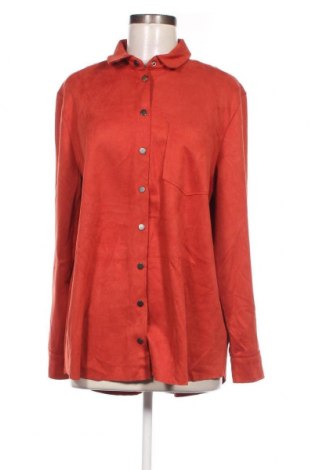 Γυναικείο πουκάμισο Laura Torelli, Μέγεθος L, Χρώμα Πορτοκαλί, Τιμή 4,17 €