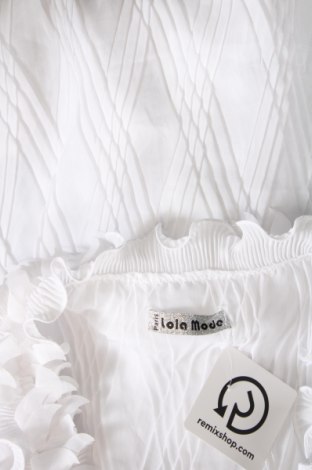 Γυναικείο πουκάμισο Lola May, Μέγεθος M, Χρώμα Λευκό, Τιμή 8,35 €