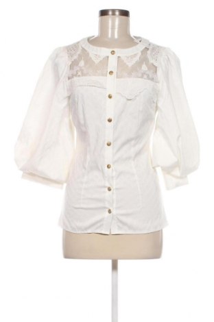 Γυναικείο πουκάμισο Lucy, Μέγεθος M, Χρώμα Λευκό, Τιμή 11,43 €