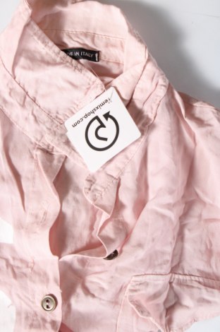Дамска риза Made In Italy, Размер L, Цвят Розов, Цена 13,75 лв.