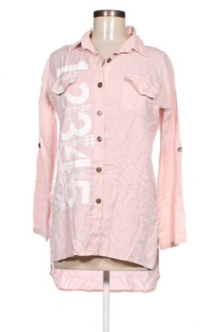 Γυναικείο πουκάμισο Made In Italy, Μέγεθος L, Χρώμα Ρόζ , Τιμή 15,46 €
