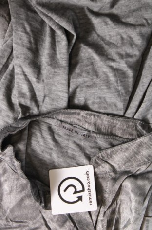 Γυναικείο πουκάμισο Made In Italy, Μέγεθος L, Χρώμα Γκρί, Τιμή 6,18 €