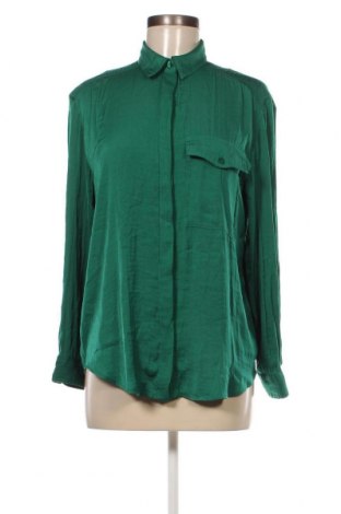 Γυναικείο πουκάμισο Mango, Μέγεθος S, Χρώμα Πράσινο, Τιμή 8,35 €