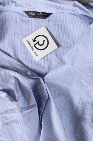 Дамска риза Marks & Spencer, Размер L, Цвят Син, Цена 12,15 лв.