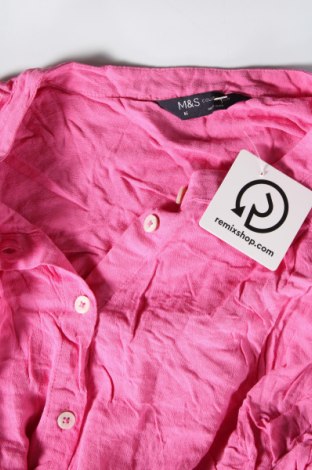 Γυναικείο πουκάμισο Marks & Spencer, Μέγεθος XL, Χρώμα Ρόζ , Τιμή 12,53 €